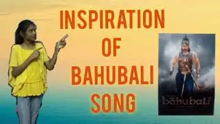 inspiration of bahubali jeevanadhi song.ss rayudu tech.by sweeja.