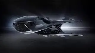 Lexus goes intergalactic space craft concept jet