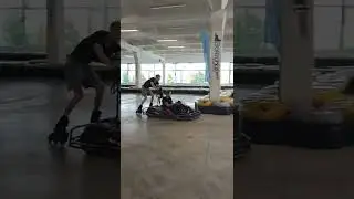 &Scaron;tai kokios linksmybės vyksta Elektrokart kartodrome!🤪