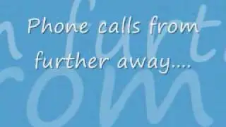 Dashboard Confessionals - Living in Your Letters (with lyrics)