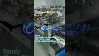 How to make sesame ball nuts ball energy ball dates ball protein ball making machine#sesameball
