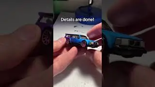 How to Customize Volvo 240 Drift Wagon #customization #hotwheels