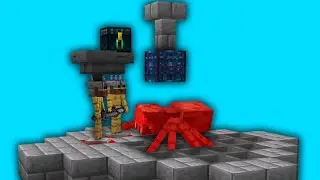The BEST Minecraft Skyblock AUTO Slayer Design | Cosmic Sky