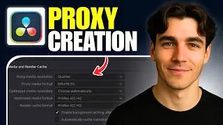 How To Create Proxies In DaVinci Resolve For Faster Editing (Tutorial 2026)
