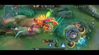 AAMON EXP LANE WITH ARRIVAL BATTLE SPELL #mobilelegends #mlbb 