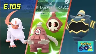 1 HOUR SHINY DUSKULL CHALLENGE! Duskull Community Day (Pok&eacute;mon GO-ing E105)