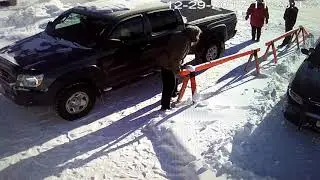 Snow barrier