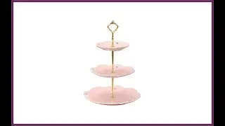 Jusalpha 3-Tier Porcelain Cupcake Stand by Jusalpha Review