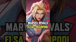 ELSA AND DEADPOOL'S INTERACTION IS SO FUNNY IN MARVEL RIVALS 😭😭😭