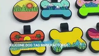Custom Silicone Dog Tag Manufacturer in China