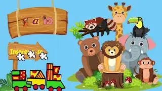 Aprender a Contar de 1 a 10 com Animais | V&iacute;deo Educativo Infantil I Sons de animais #infantil #quiz