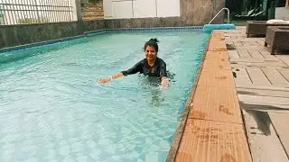 First Time In Swimming Pool 🏊‍♂️ 😍| SANDY'S TOWER HOTEL BHUBNESWAR | #dailyvlog @sensnest1131