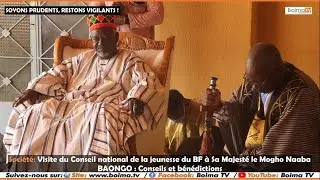 Le cnj-bf auprès de Sa Majesté le Mogho Naaba Baongo pour des conseils et bénédictions