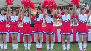 橋本高校 新体操・バトン部 将星 真田幸村花火大会 2016 2カメ編集