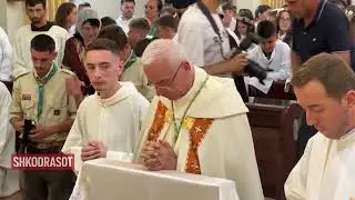 Besimtar&euml;t e krishter&euml; n&euml; Shkod&euml;r kremtuan fest&euml;n e Korpit t&euml; Krishtit