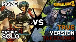 Borderlands 3 | LvL 57 MOZE SCOURGE SPLASH BUILD / MAYHEM 4 (OLD) - TRUE MALIWAN TAKEDOWN (FULL RUN)