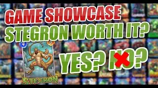NEW CARD (STEGRON) SHOWCASE - IS HE WORTH IT? IN MARVEL SNAP