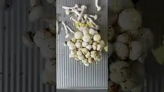 CRISPY Perfection🍄How to Bake BEECH MUSHROOMS for a Flavorful Boost by CHEF PACHI #shortsyoutube