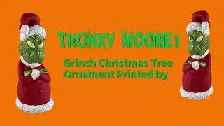 Christmas 2021 Geminis IDEX Pritner & Moore Clay 3d printer to print my favorite Christmas Ornament
