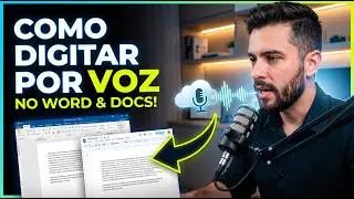 Como digitar por voz no word e google docs F&aacute;cil