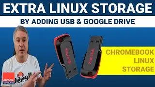 Добавьте USB-накопитель и хранилище Google Drive в Linux на ChromeOS