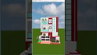 🏡 25x35 House plan! track4earth #homeplan #homeplanideas #minecraft #homedesign #house