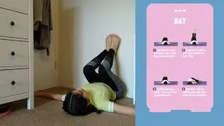 How to do Bat Pose | Yoga Bingo | Yoga Instructions for Kids | A Good Night's Sleep | Lan Lan Yoga
