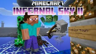 САМЫЙ ОПАСНЫЙ ГОРОД В МАЙНКРАФТЕ! - [Minecraft Карты - Infernal Sky II] #4