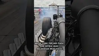 kondisi ban ketika start drag race #shorts