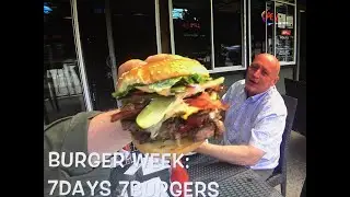 THE HULK & BISON BURGER -  Burger Week Ep#1 - BURGER HEAVEN