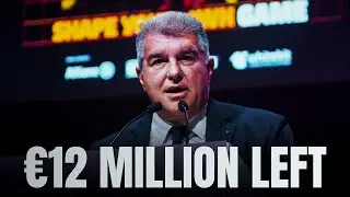 🚨У &laquo;Барселоны&raquo; осталось 12 миллионов евро, чтобы выполнить правило 1:1 + &laquo;Барса&raquo; официально плани...
