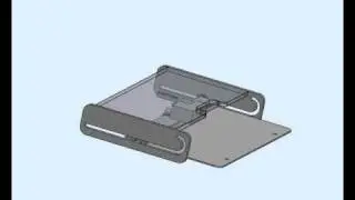 motorized flip up front license place holder
