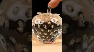 Cutting Glass Fruit Strawberry 🍓 ASMR #ai #aiart #asmrsounds #asmr #aiasmr #satisfyingvideo #trend