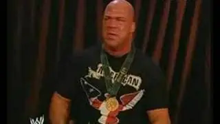 kurt angle gets pissed off