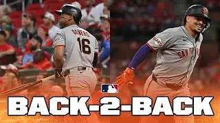 Giants staying HOT! Rafael Devers and Willy Adames mash BACK-TO-BACK homers in the 1st inning! 💪