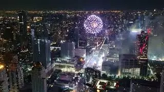 Bangkok 2023 New Year Fireworks @ Baiyoke Sky 84