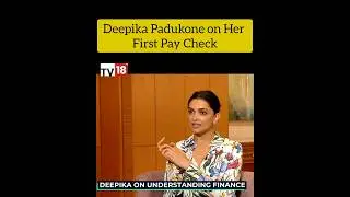 Deepika Padukone On Her First Paycheck & Financial Expenditures I #shorts | CNBC-TV18
