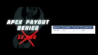 APEX PAYOUT WITHDRAW PROCESS | PAYOUT DENIED❌