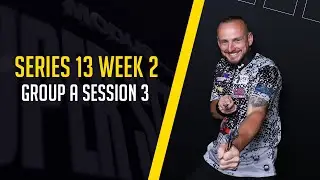 WILL THE GUN FIRE IT'S WAY INTO FINALS NIGHT? 🔫 | Live Darts |  Series 13 Week 1 | Group A Session 3