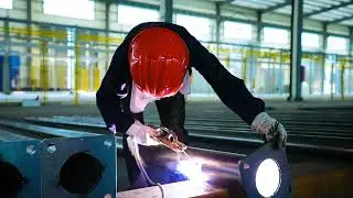 street light pole manufacturing process from Tiangxiang Electric Group
