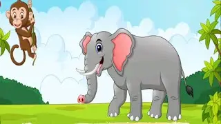 Elephant and friends | Bed time English story for kids|@Supper Crazy Kids #story #kidkolearningland