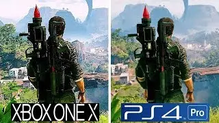 Just Cause 4 | Xbox One X VS PS4 Pro | Graphics Comparison