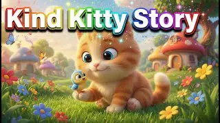 Cute Cat کی پیاری کہانی | Heart Touching Kids Moral Story 🐾✨