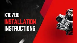 Kwik Performance K10780 LS Truck High and Tight Sanden Mini AC bracket Installation Instructions