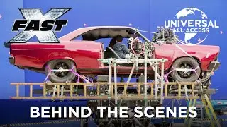 The Making of Little B Taking The Wheel (John Cena, Vin Diesel) | Fast X | Behind the Scenes