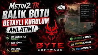 2026 Updated Metin2 TR Fishing Bot Guide | Installation, Settings, and Won Farming | 800+ Custome...