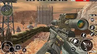 Desert Secret Sniper 3d: Best Shooting Games Android Gameplay