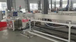 TPU tube extrusion line testing now