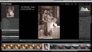 Adobe Lightroom Classic Workflow Video, Make a Sepia Tone Preset