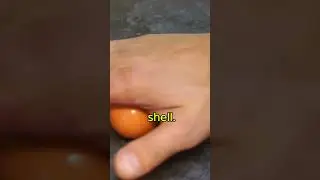 🤯Как быстро очистить вареное яйцо?🥚🚀#лайфхаки
